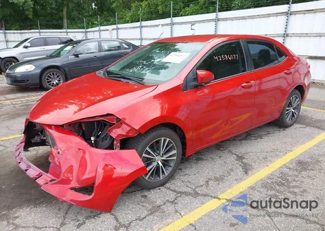 2018 Toyota Corolla Le from USA, damaged, VIN 5YFBURHE4JP760635